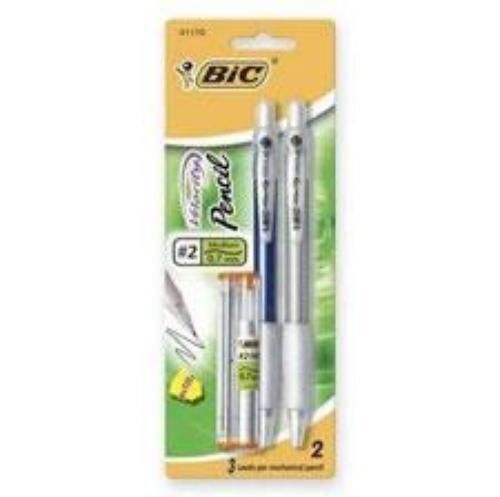 BIC Velocity Pencils .7mm Black 2 Pack