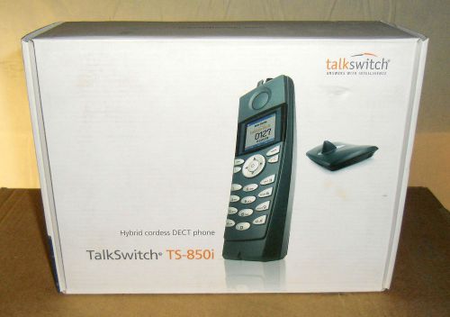 New TalkSwitch TS-850i DECT Hybrid Wireless Cordless IP or Analog Business Phone