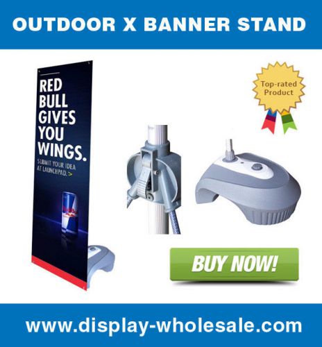 Outdoor x banner stand for sale