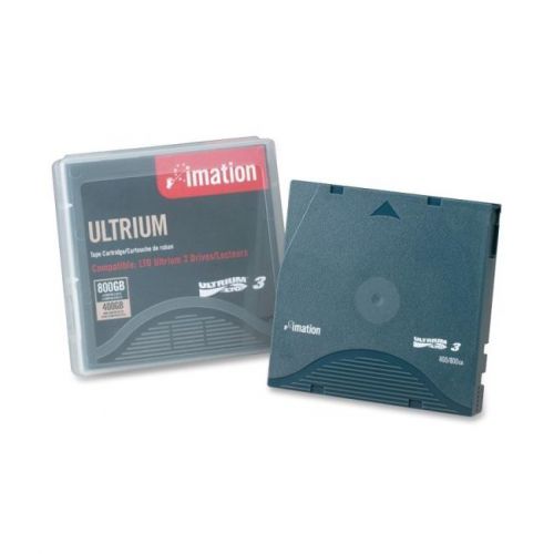 Imation lto ultrium 3 tape cartridge lto ultrium 3 400gb native 800gb compress for sale