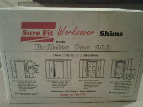 Sure fit worksaver  shim builder pac 100 window shim door shim