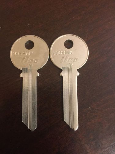 Pair of ilco 998smk  key blanks for yale locks 11smk, 12sm, ya126d for sale