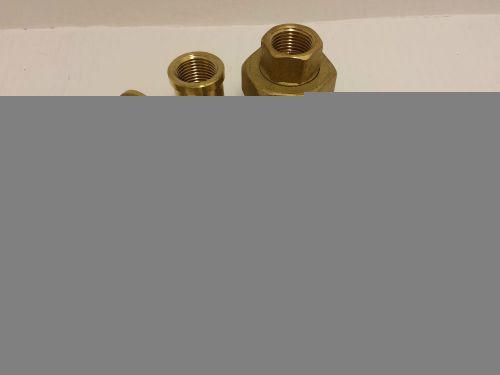 Brass pipe fittings bsp  -  1/4&#034; to 2&#034;  -  plumbing for sale