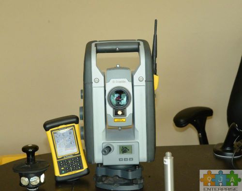 Trimble rts555 robotic total station kit w/ nomad mep wlan 5&#034; s6 s8 sps for sale