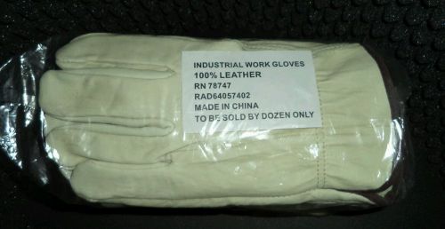Radnor Large Grain Cowhide Unlined Drivers Gloves (12pk)
