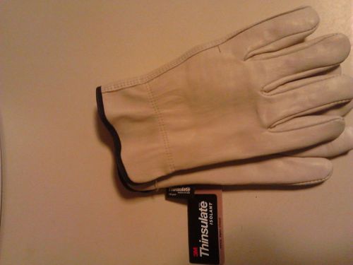 Large  New  Insulated Leather Gloves LOT!! 3M Thinsulate Insulation.
