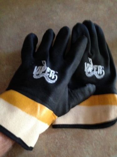 ~ VIPER~   &#034;TOP OF THE LINE&#034;  {{{ Rubber Work Gloves }}} Soft Cotton Inside