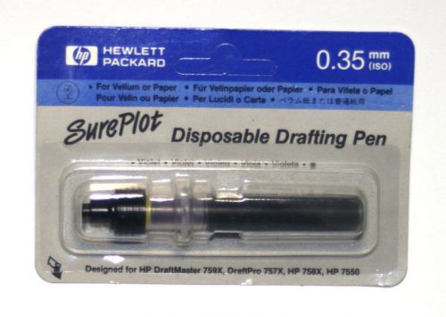 HP Disposable Drafting Pen for Plotter  0.35 mm Violet