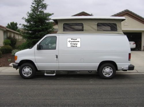 16&#034; x 24&#034; rect .030 custom magnetic vinyl sign your copy 1 color car truck van for sale