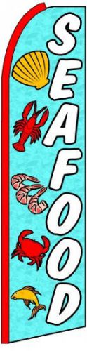 SEA FOOD  X-Large Swooper Flag - fd-0430