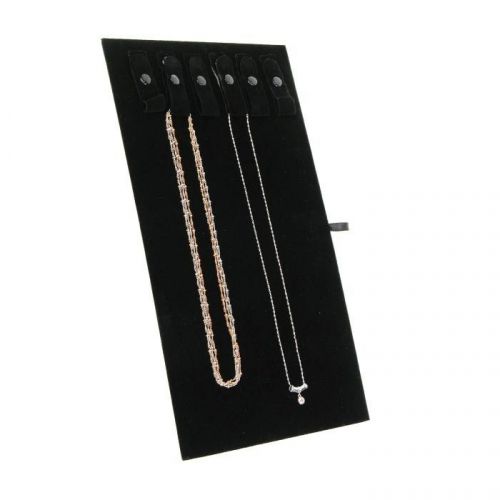 Chain board  w/6 snaps necklace display stand necklace liner for jewelry tray for sale