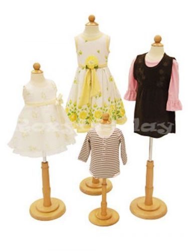 4 Units Child Mannequin Dress Form Display #JF-C Group