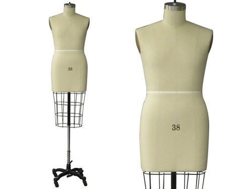 Professional male half size dress form mannequin male size 38 w/hip for sale