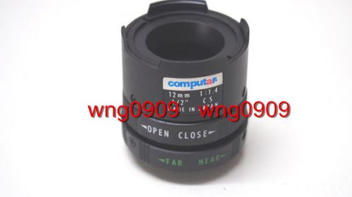 Japan Computar CCTV Lens CS-mount 12mm F1.4 1:1.4 1/2&#034;CCD *USED* free ship