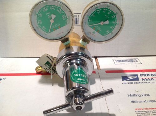 Esab oxweld r-77-75-540 dual stage r-77 oxygen regulator cga 540 #2 for sale