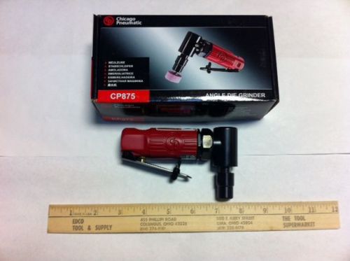 Chicago pneumatic (top brand)  cp875 mini angle air die grinder 1/4&#034; new cheap! for sale
