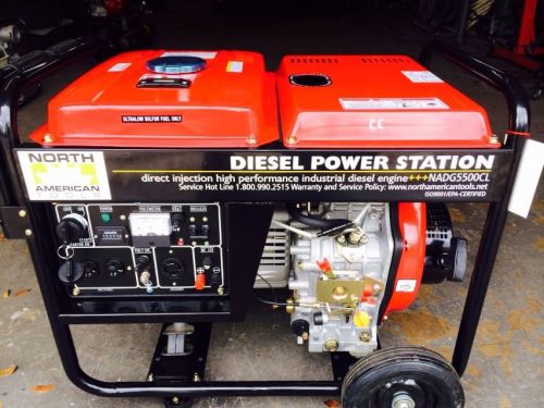 New portable diesel generator nadg5500cl for sale