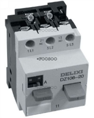 Breaker protection circuit delixi plc module motor dz108 3ve for sale