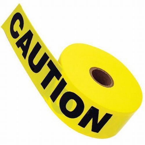 Caution Tape, Keson 1000-foot Roll 4068