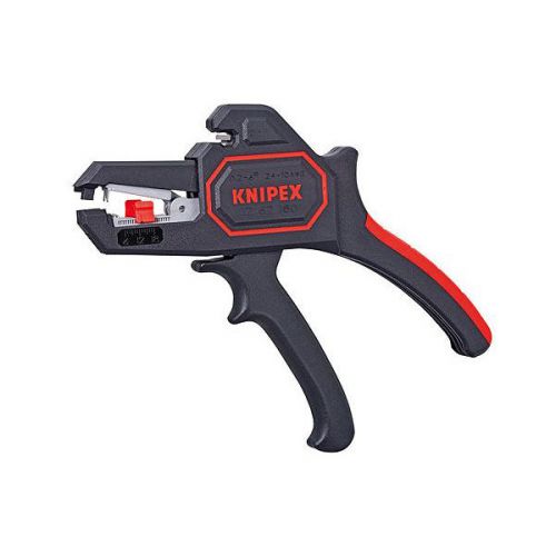 Knipex 1262180 self adjusting awg 10-24 automatic insulation wire stripping tool for sale