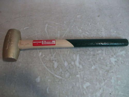 Hackett #10 brass hammer with hickory hammer for sale