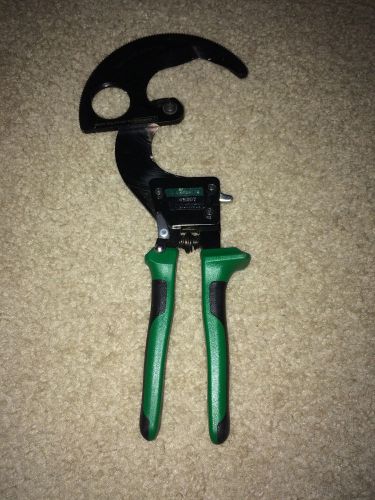 Greenlee 45207 Compact Ratchet Cable Cutter, 11&#034; Fantastic Condition!