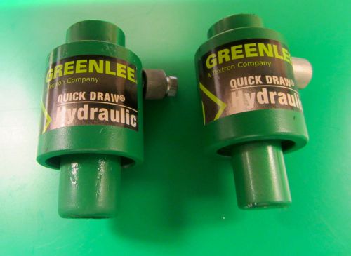 (2) GREENLEE 746 RAM , MINT CONDITION, IN WORKING CONDITION, FAST SHIPPPING