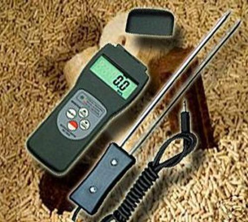 Moisture meter lance wood pellets biomass chip firewood probe humidity f05 for sale