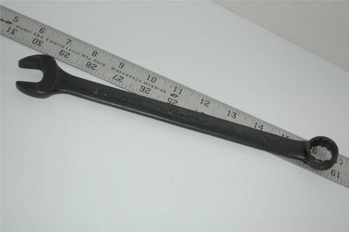 Snap on 3/4&#039;&#039; combination wrench indust finish 12 point goexl24b aviation tool for sale