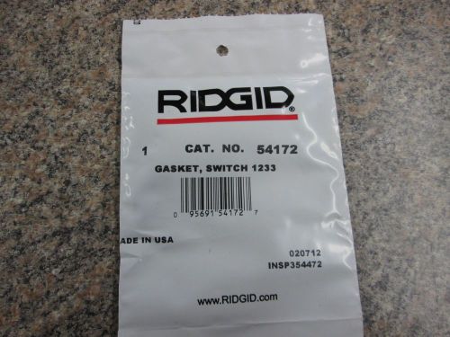 RIDGID PART # 54172 Switch Gasket