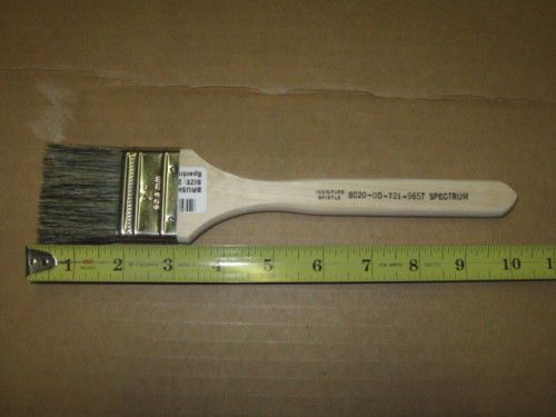 10 spectrum flat paint brushes 2&#034; ~new~ for sale
