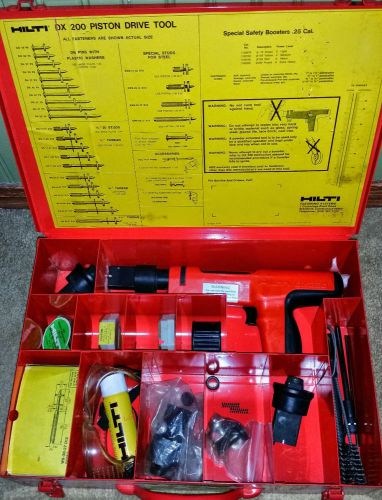 Hilti piston drive tool dx 200 deluxe kit-actuator for sale