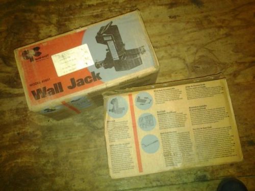 Qual-craft wall jack (2) model # 2601 gently used IN THE BOX!!