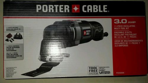 Porter cable 3 amp oscillating tool kit for sale