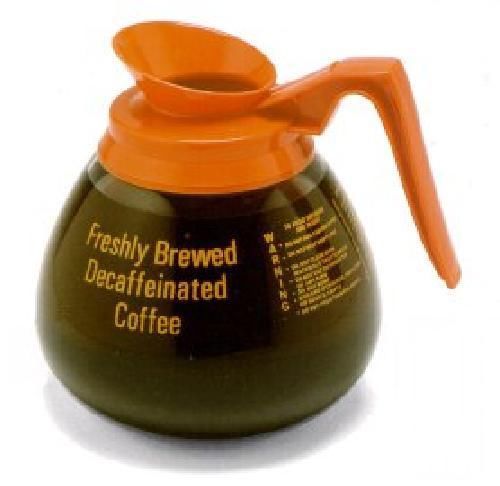 Coffee Pots Orange Bloomfield Set of Three