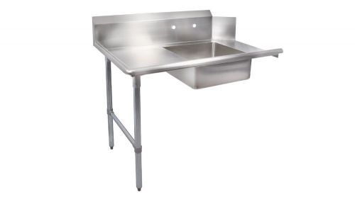 Commercial Stainless Steel Soiled Dish Table [30W x 30L x 36H] (Left Side) DHST