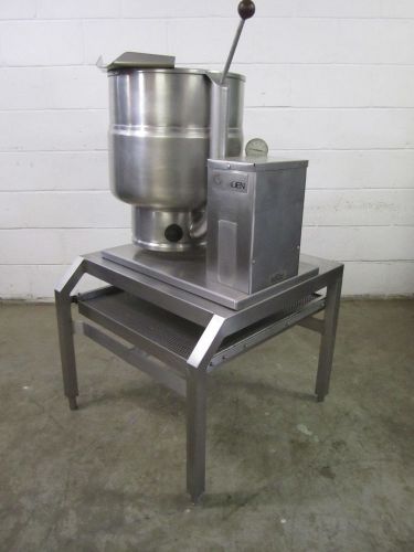 Groen TBD/7-40 Steam Soup Kettle Natural Gas On Stand 480 Volt
