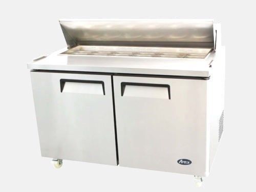 ATOSA STAINLESS 48&#034; WIDE SANDWICH PREP REFRIGERATOR MSF8302,FREE SHIPPING !!!