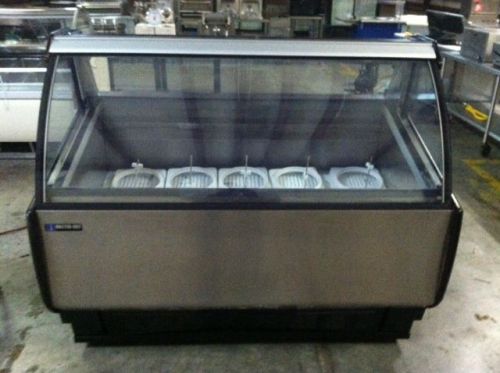Master-bilt gel-9 gelato/ice cream dipping cabinet display case 65&#034; 2011 model for sale