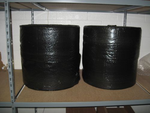 Small 3/16&#034; Recycled Black Bubble, 24&#034; X 600&#039;- SHIPS FREE!