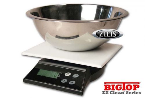ZIEIS Z136EZ 13.2 lb EZ Clean Digital Shipping Scale Free 3 Quart Bowl