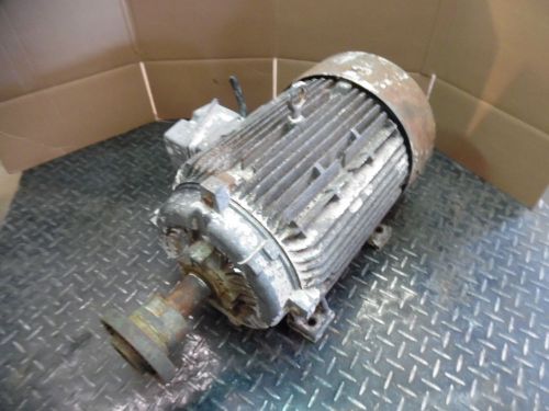 Siemens 20hp motor tpe rgzp rpm:3575 fr:256t 230/460v used for sale