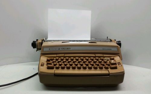 Smith Corona Coronet Super 12 Portable Coronamatic Electric Typewriter