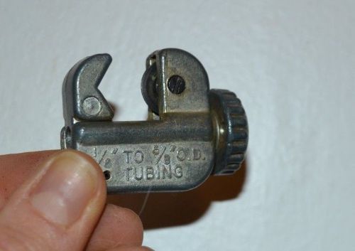 Mini Tubing  Pipe Cutter  1/8&#034; to 5/8&#034; O.D. Made in USA