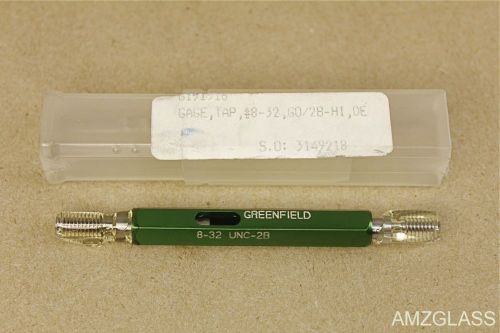 Greenfield GTD #G151516 8-32 UNC-2B Thread Plug Gage Go NoGo Gauge No-Go ~ New