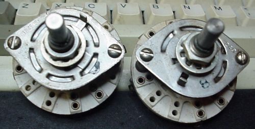 Rotary Switches GIB 51320 Lot of 2 NOS DP3T Ceramic Wafer #1