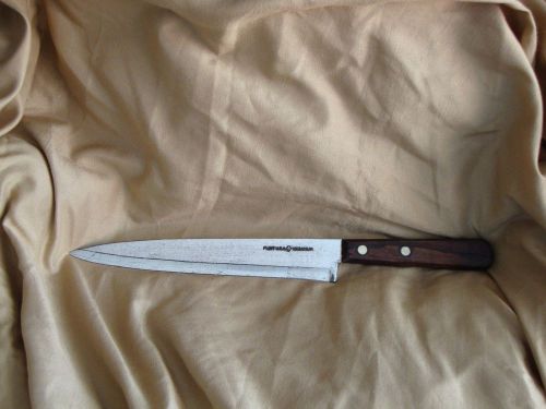 Vintage Ekco Flint Vanadium Arrowhead Carving Knife 8&#034; Blade 12.5&#034; Overall