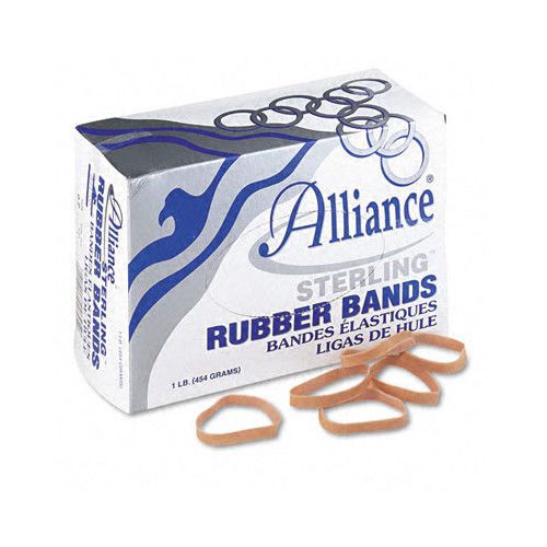 Sterling ergonomically correct rubber bands, #62, 2-1/2 x 1/4, 600 bands/1lb box for sale