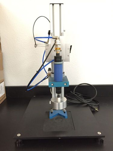 Liquid packaging solutions, inc. tabletop chuck capper for sale