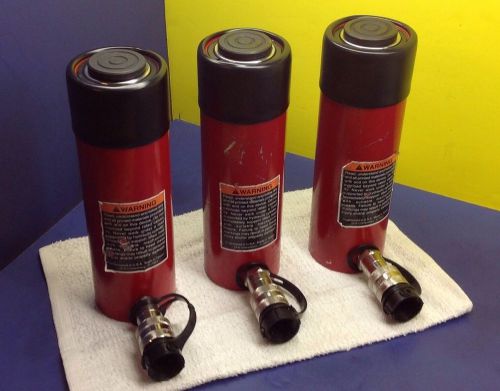 BVA 25 Ton Hydraulic Cylinder H2506 6&#034; Stroke Equiv. ENERPAC RC256